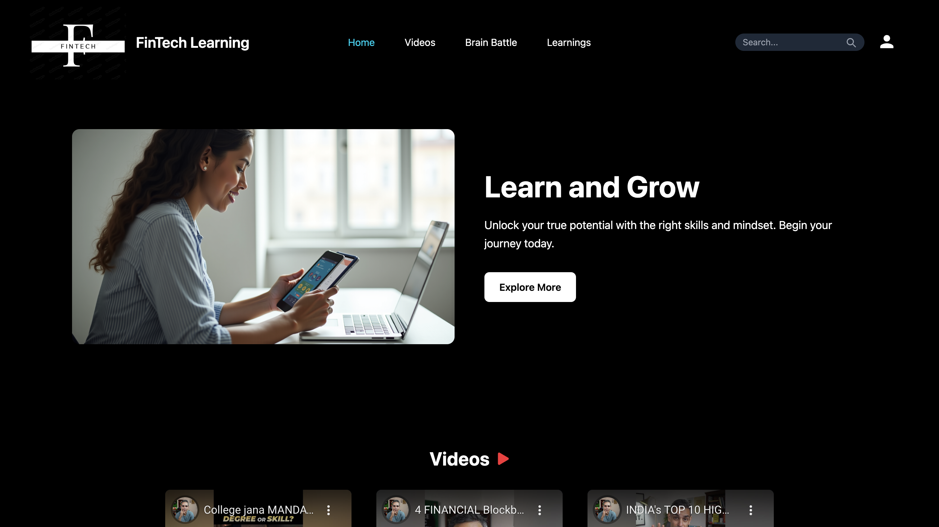 Learning Platform