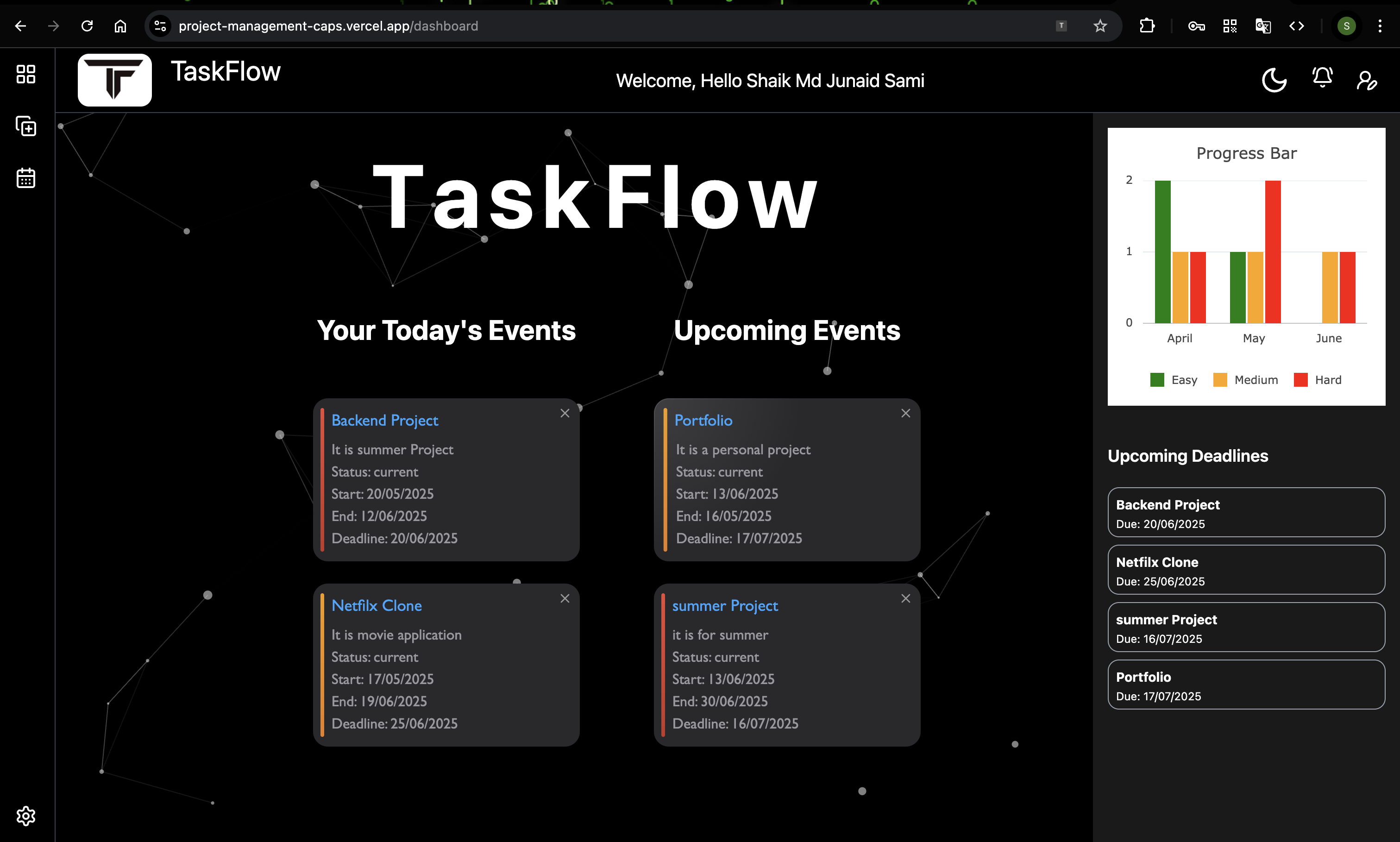 Project Management System